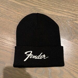 Fender Classic Black Knit Beanie